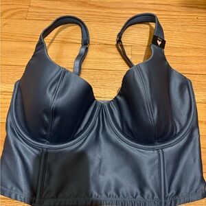 VS Satin Bustier Top
